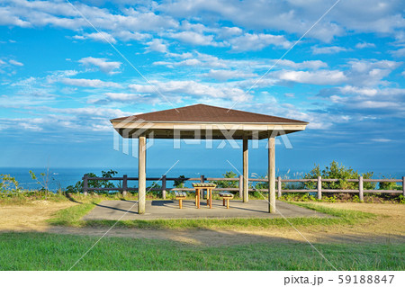 【箱田山園地 展望台】 三重県鳥羽市浦村町 【箱田山園地 展望台】 三重県鳥羽市浦村町 59188847