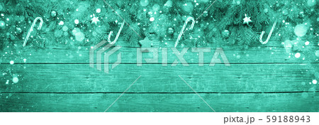 Merry Christmas and Happy new year. Trendy green Merry Christmas and Happy new year. Trendy green 59188943