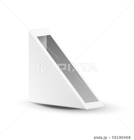 Box For Street Food Triangle Sandwiches Vector Box For Street Food Triangle Sandwiches Vector 59190408