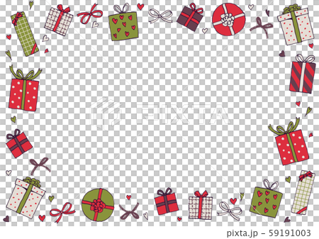 Present frame landscape - Stock Illustration [59191003] - PIXTA