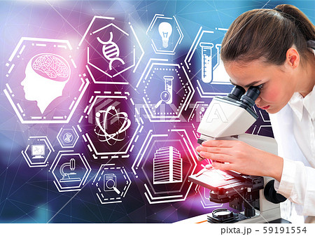 Doctor with Medical Healthcare Research Concept Doctor with Medical Healthcare Research Concept 59191554