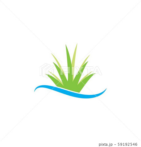 Graas Vector Illustration design Logoのイラスト素材 [59192546] - PIXTA