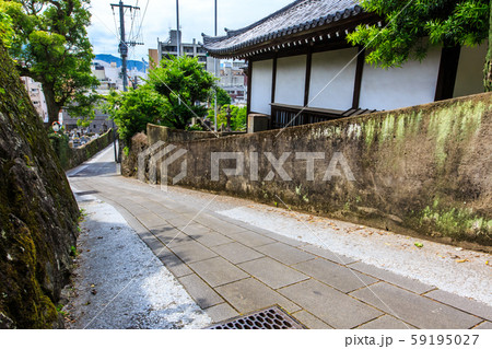 街風景 幣振坂 長崎寺町 【長崎市】 街風景 幣振坂 長崎寺町 【長崎市】 59195027