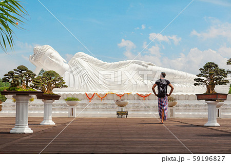 Buddha statue in buddhist temple Vihara Dharma 59196827