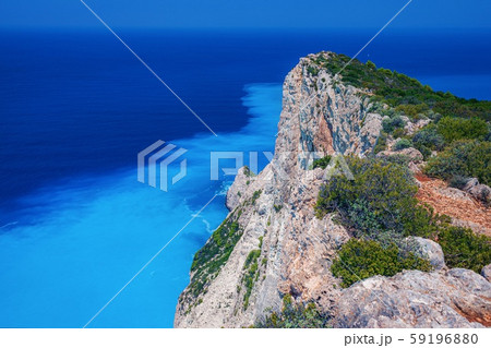ギリシャ・ザキントス島 夏のナヴァイオビーチの風景 59196880