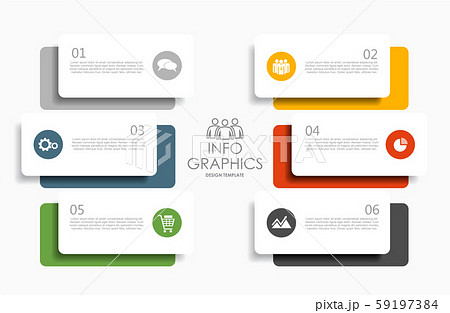 Infographic design template with place for your data. Vector illustration. 59197384