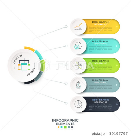 Modern Infographic Template. Vector 59197797