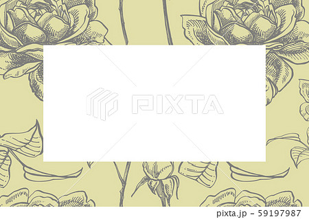 Wild rose flowers drawing and sketch illustrations. Decorative floral set for fabric, textile Wild rose flowers drawing and sketch illustrations. Decorative floral set for fabric, textile 59197987