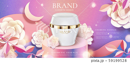 Cosmetic cream product ads Cosmetic cream product ads 59199528