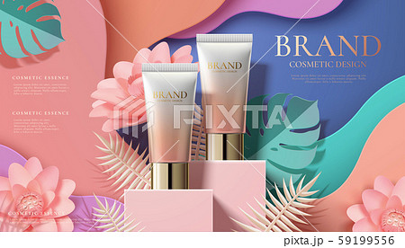 Cosmetic plastic tube ads 59199556