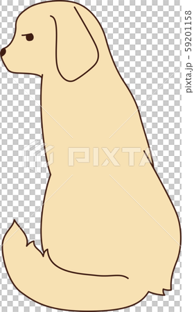 ゴールデンレトリバー（拗ねる） 59201158