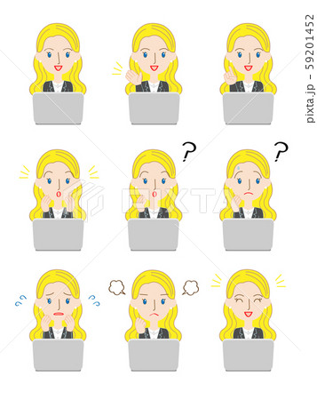 外国人女性 英会話講師 ビジネスウーマン 外国人女性 英会話講師 ビジネスウーマン 59201452