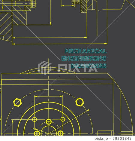 Blueprint, Sketch. Vector engineering illustration Blueprint, Sketch. Vector engineering illustration 59201845