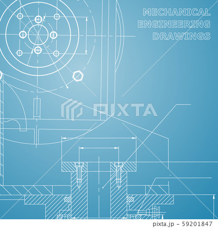 Blueprint, Sketch. Vector engineering illustration Blueprint, Sketch. Vector engineering illustration 59201847