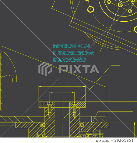 Blueprint, Sketch. Vector engineering illustration 59201851