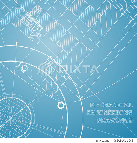 Mechanical engineering drawings. Background for inscription 59201951
