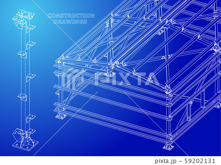 Vector engineering illustration. Cover, flyer, banner, background 59202131