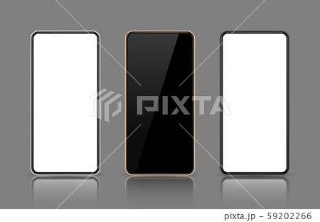 realistic smartphone phone screen mock up vector realistic smartphone phone screen mock up vector 59202266