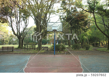 バスケットゴール　栃木県宇都宮市　平出工業団地公園 59207602