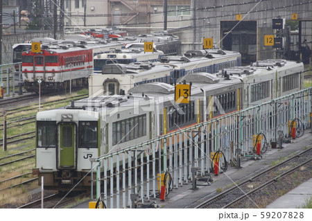 新津運輸区と様々なディーゼルカー 59207828
