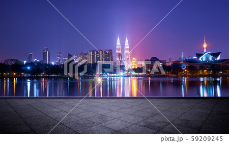 Night view of Kuala Lumpur city Night view of Kuala Lumpur city 59209245