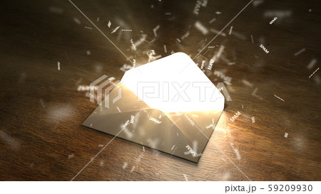 Spam email. Email with lots of spam. 59209930