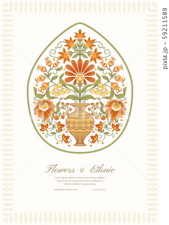 Tradition mughal motif, fantasy flowers Tradition mughal motif, fantasy flowers 59211589