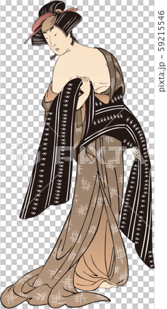 浮世絵　女性　その55 59215546