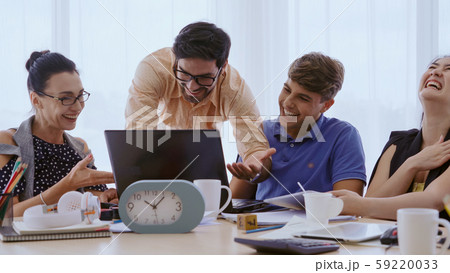 Group meeting of creative business people office. Group meeting of creative business people office. 59220033