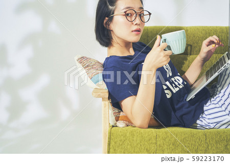 女性　ライフスタイル 59223170