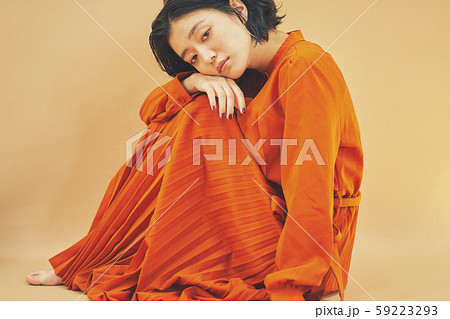 女性　ポートレート　ビューティー 59223293