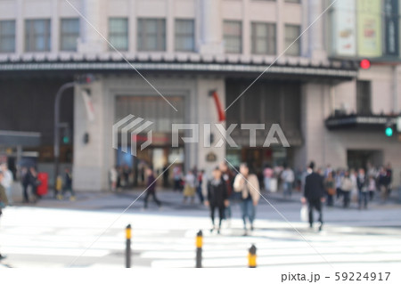 難波駅周辺の風景 高島屋前横断歩道 ピンボケイメージ 難波駅周辺の風景 高島屋前横断歩道 ピンボケイメージ 59224917