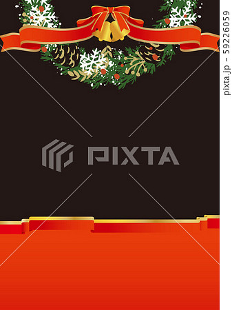 クリスマス背景素材のイラスト素材 [59226059] - PIXTA