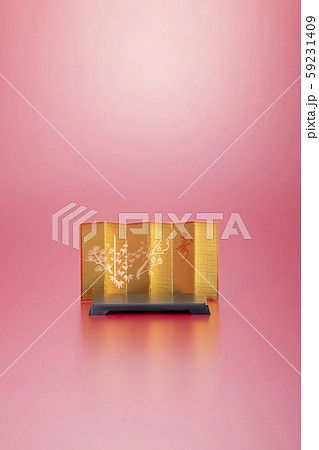 金屏風 金屏風 59231409