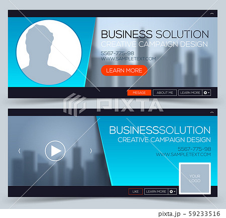 Web Banner, Header Layout Template. Creative timeline cover. 59233516