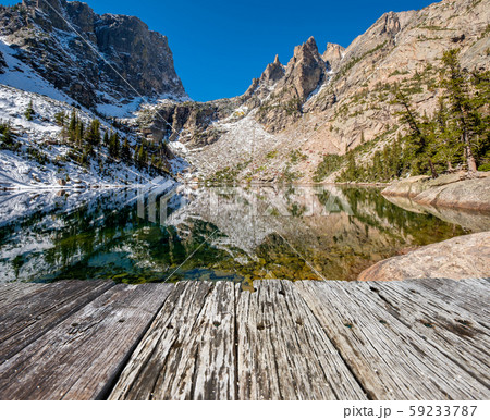 Emerald Lake, Rocky Mountains, Colorado, USA. Emerald Lake, Rocky Mountains, Colorado, USA. 59233787