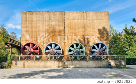 Industrial factory in Duisburg, Germany. 59233825