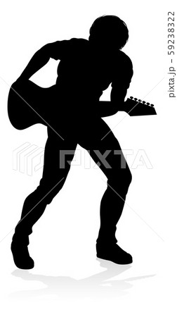 Guitarist Musician Silhouette Guitarist Musician Silhouette 59238322