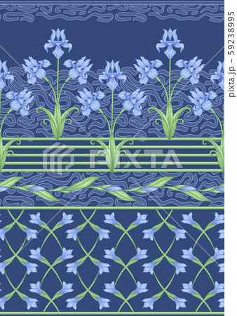 Iris flower, fleur-de-lis, 59238995