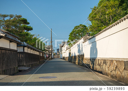 夏の萩市武家屋敷【山口県】 夏の萩市武家屋敷【山口県】 59239893