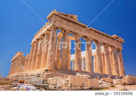 ギリシャ アテナイのアクロポリス 6の写真素材