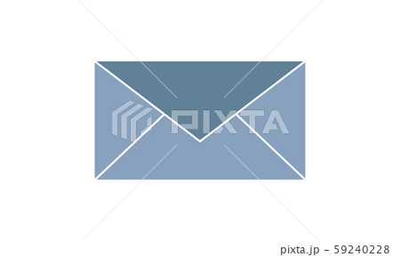 Email icon. Envelope Mail services. Contacts message send letter isolated flat	 59240228