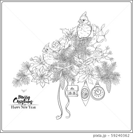 Merry Christmas banner Merry Christmas banner 59240362