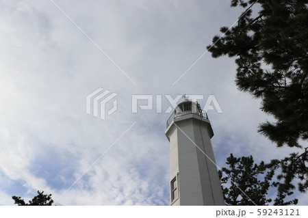 灯台と青空　ズーム 59243121