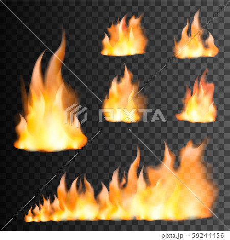 Realistic fire flames  59244456