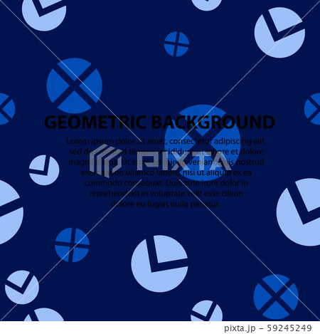 Vector of abstract geometric pattern and background 59245249