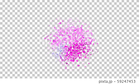 CG particles spreading triangle confetti CG particles spreading triangle confetti 59247453