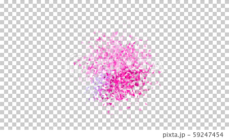 CG particles spreading triangle confetti CG particles spreading triangle confetti 59247454