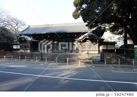 上野公園 旧因州池田屋敷表門黒門 上野公園 旧因州池田屋敷表門黒門 59247480