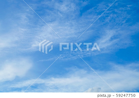 Beautiful Blue Sky with Small White Clouds 59247750